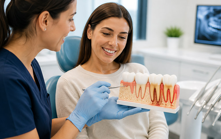 Explicacion periodontitis, gengivitis