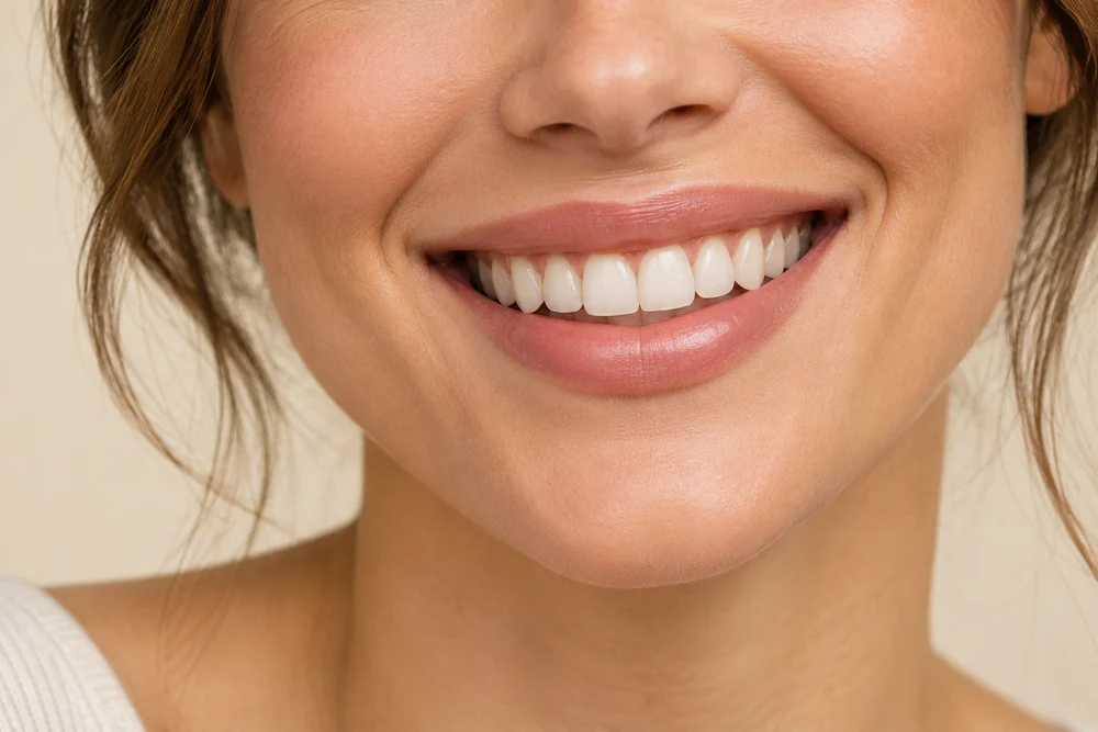 Sonrisa natural: ilustración sobre forma y color de los dientes